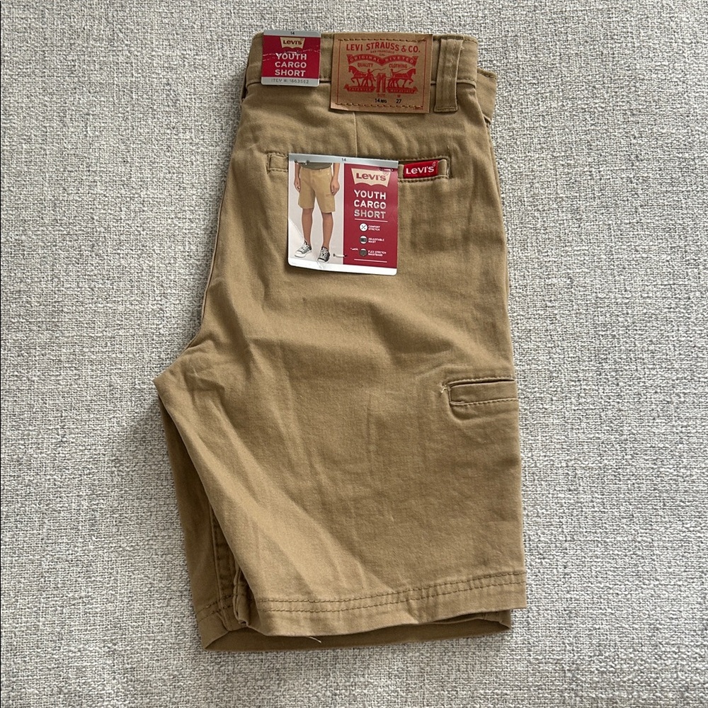 Levi's youth Brown Cargo Shorts